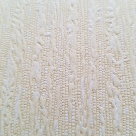 Vintage Wallpaper Sample Sheet Textured Design Boho Craft Supply Dollhouse - Picture 1 of 6